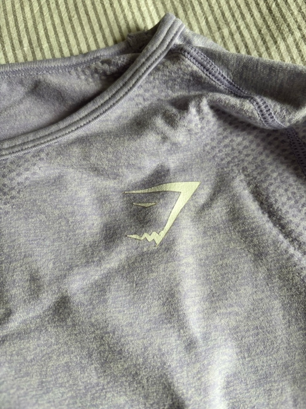 Gymshark Women's Seamless Long Sleeve Top - Lavender Purple - Picture 6 of 6